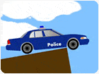 เกมส์ขับรถตำรวจไต่เขา Hill Climb Racing Game