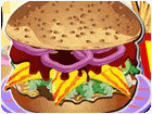 เกมส์ทำเบอร์เกอร์ตามสั่ง Hot Burger Hot Game