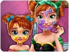 เกมส์แต่งหน้าแม่ลูกเจ้าหญิงหิมะ Ice Princess Mommy Real Makeover