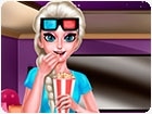 เกมส์แต่งตัวเอลซ่าไปดูหนัง Ice Queen Movie Time