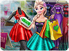 เกมส์เจ้าหญิงหิมะหาเงินไปซื้อของ Ice Queen Realife Shopping