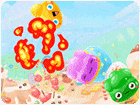 เกมส์ฟันเยลลี่น่ารักสีสันสดใส Jelly Slash Game