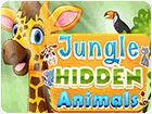 เกมส์จับผิดภาพหาสัตว์ที่ซ่อนอยู่ Jungle Hidden Animals Game