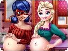 เกมส์เอลซ่ากับเลดี้บั๊กตั้งท้อง Ladybug And Elsa Pregnant BFFs
