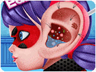 เกมส์ผ่าตัดรักษาหูให้เลดี้บั๊ก Ladybug Ear Surgery Game