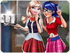 เกมส์แฟชั่นเลดี้บั๊กกับเอลซ่าในมหาลัย Ladybug Elsa College Fashion