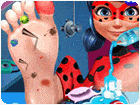 เกมส์คุณหมอรักษาเท้าให้เลดี้บัค Ladybug Foot Surgery Game