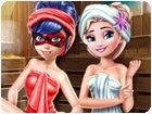 เกมส์เลดี้บั๊กอบไอน้ำซาวน่า Ladybug Sauna Realife