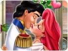 เกมส์เจ้าหญิงนางเงือกจูบกับเจ้าชาย Mermaid Princess Mistletoe Kiss