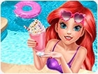 เกมส์แต่งตัวเจ้าหญิงนางเงือกริมสระน้ำ Mermaid Princess Pool Time