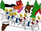 เกมส์ระบายสีรูปวันคริสต์มาส2 Merry Christmas Coloring Book 2 Game