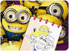 เกมส์ระบายสีมินเนี่ยนภาค3 Minions Coloring Book III Game