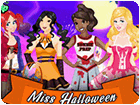 เกมส์แต่งตัวเจ้าหญิง4คนประกวดมิสฮาโลวีน Miss Halloween Princess 2017 Game