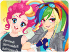 เกมส์เสริมสวยม้าโพนี่เป็นคนสไตล์โมเดิร์น Modern Pony Girls