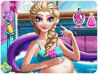 เกมส์ดูแลคุณแม่เอลซ่าตั้งท้อง Mommy Elsa Makeover Game