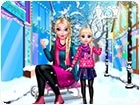 เกมส์แต่งตัวเอลซ่ากับลูกสาวในหน้าหนาว Mommy Elsa Winter Day