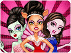 เกมส์แต่งตัวมอนสเตอร์ไฮไปงานปาร์ตี้ปีใหม่ Monster High New Year Party Game