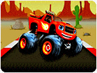 เกมส์จับผิดภาพหาดวงดาวในรูปรถบิ๊กฟุต Monster Truck Hidden Star Game