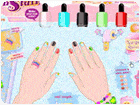 เกมส์ออกแบบทำเล็บให้กับสาวสวย Nail Art Salon Game