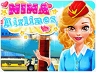 เกมส์นิน่าเป็นแอร์โฮสเตส Nina Airlines Game