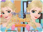 เกมส์แต่งหน้าเจ้าหญิงหิมะ2แบบ Now And Then Ice Princess Makeup