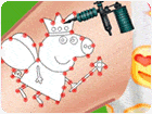 เกมส์สักรูปเจ้าหมูเป็ปป้า Peppa Pig Tattoo Studio Game