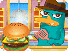 เกมส์ทำแฮมเบอร์เกอร์อเมริกัน Perry Cooking American Hamburger