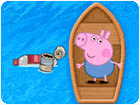 เกมส์หมูน้อยล่องเรือ Piggy Looking For The Sea Road Game