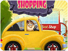 เกมส์พูขับรถไปช็อปปิ้ง Pou Drives To Go Shopping Game