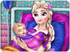 เกมส์เจ้าหญิงเอลซ่าคลอดลูก Pregnant Elsa Baby Birth Game