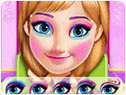 เกมส์แต่งหน้าเขียนตาให้แอนนา Princess Anna Eye Makeup Game
