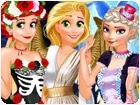 เกมส์แต่งชุดคอสตูมฮาโลวีน Princess BFFs Halloween Spree