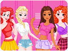 เกมส์จัดล็อคเกอร์และแต่งตัวให้เจ้าหญิงในวันเปิดเรียน Princess Back 2 School Lockers Game