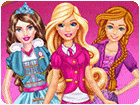 เกมส์แต่งตัวเจ้าหญิง3คนไปปาร์ตี้งานโรงเรียน Princess Charm School Bffs Game
