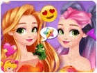 เกมส์แต่งตัวราพันเซลสไตล์สายรุ้ง Princess Design Rainbow Dress