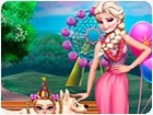 เกมส์เอลซ่าซื้อของขวัญให้ลูกสาวในวันเกิด Princess Elsa Birthday Shopping