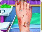 เกมส์รักษาเท้าให้เจ้าหญิง Princess Foot Doctor Game