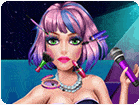 เกมส์แต่งหน้าเจ้าหญิงสไตล์ร็อคสุดเท่ Princess Glam Rock Makeup Game