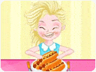 เกมส์เจ้าหญิงแข่งกินฮอทด็อก Princess Hotdog Eating Contest Game