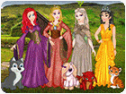 เกมส์แต่งตัวเจ้าหญิงเกมออฟโทรน4คน Princess Of Thrones Game