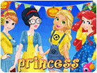 เกมส์แต่งตัวเจ้าหญิง4คนในชุดมินเนี่ยนสุดน่ารัก Princess Or Minion Game
