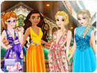 เกมส์แต่งตัวเจ้าหญิง4คนในชุดเดรส Princess Shirts N Dresses Game