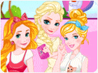 เกมส์แต่งตัวเจ้าหญิงดิสนีย์ผมบลอนด์ Princess Team Blonde