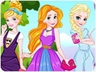 เกมส์แต่งตัวเจ้าหญิงผมบลอนด์ Princess Team Blonde