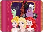 เกมส์สลับหน้าเจ้าหญิงดิสนีย์กับตัวร้าย Princess Vs Villain FaceSwap