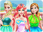 เกมส์แต่งตัวเจ้าหญิง3คนคอสตูมฤดูหนาว Princess Winter Costume Game