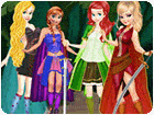 เกมส์แต่งตัวเจ้าหญิง4คนเป็นแอสซาซิน Princesses Assassination Mission Game