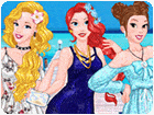 เกมส์แต่งตัวเพื่อนซี้เจ้าหญิง3คนชุดซัมเมอร์ Princesses Bffs Summer Memories Game