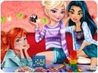 เกมส์แต่งตัวเจ้าหญิงเล่นเกมกระดาน Princesses Board Games Night