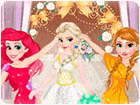 เกมส์แต่งตัวเจ้าหญิง2คนเป็นเพื่อนเจ้าสาว Princesses Bridesmaids Party Game